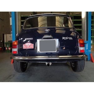 KOMPLETTER AUSPUFF ZENTRALER UND TERMINALKRÜMMER FÜR MINI COOPER 1300 12H EDELSTAHL
