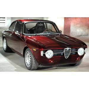 KOMPLETTER AUSPUFF ZENTRALER UND TERMINALKRÜMMER FÜR ALFA ROMEO GIULIA 1300 GT JUNIOR STEEL