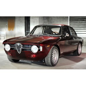 KOMPLETTER AUSPUFF ZENTRALER UND TERMINALKRÜMMER FÜR ALFA ROMEO GIULIA 1600 GT JUNIOR STEEL
