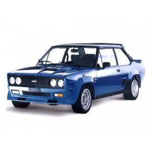 COMPLETE EXHAUST CENTRAL AND TERMINAL MANIFOLD FOR FIAT 131 ABARTH 16V STAINLESS STEEL