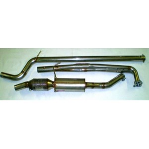 CENTRAL SECTION EXHAUST FOR CITROEN SAXO GROUP A IN STEEL