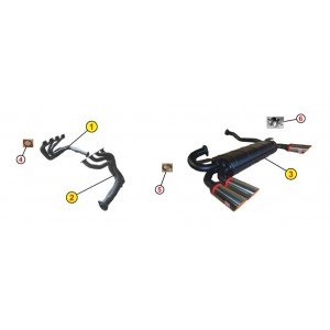 COLLETTORE ANTERIORE DI SCARICO ANSA FR 1901 FERRARI 308 GTBI-GTSI 2V 1981 1982