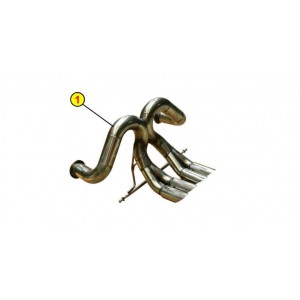 TERMINALE DI SCARICO RACING ANSA LM 4320 OEM REPLICA LAMBORGHINI AVENTADOR 2011