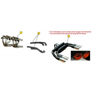 SCHALLDÄMPFER AUSPUFFKLEMME ANSA LM1727 LAMBORGHINI COUNTACH LP 5000 4V 85 88