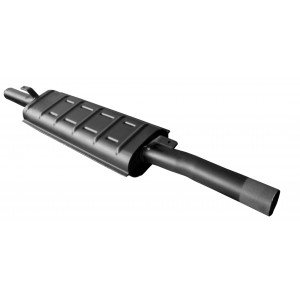 PAAR ZENTRALSCHALLDÄMPFER ANSA FR 6025 FR 6035 FERRARI 212 INTER 1951 1953