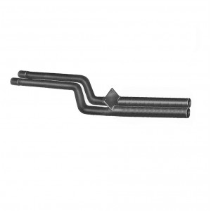 COPPIA SILENZIATORI TERMINALI ANSA FR3928-3938 FERRARI 250 GT BOANO ELLENA 57 60