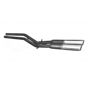 EXHAUST SILENCERS TERMINALS ANSA FERRARI 250 GT CABRIOLET II PININFARINA 1963