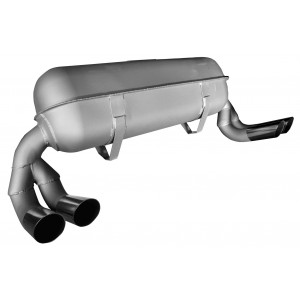 TERMINAL EXHAUST SILENCER ANSA FR 3700 APPROVED FERRARI 288 GTO 84 85
