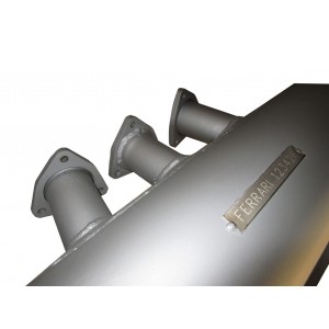 TERMINAL EXHAUST SILENCER ANSA FR 3700 APPROVED FERRARI 288 GTO 84 85