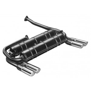 COMPLETE EXHAUST SYSTEM ANSA OEM REPLICA FERRARI DINO 246 GT GTS E-TYPE 71 74