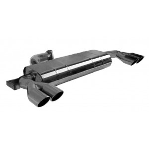 SISTEMA COMPLETO DI SCARICO ANSA FERRARI MONDIAL E CABRIO 4V CATALIZZATA 83 85