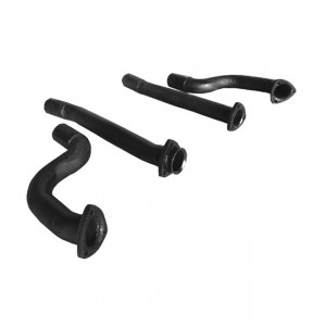 COMPLETE EXHAUST SYSTEM ANSA LAMBORGHINI COUNTACH 25 ° CATALYZED 1988 1990