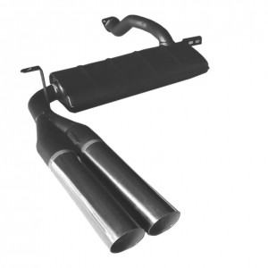 SILENCER EXHAUST TERMINAL ANSA LM0537 LAMBORGHINI JARAMA 400 GT 2 + 2 2 ° 71 73