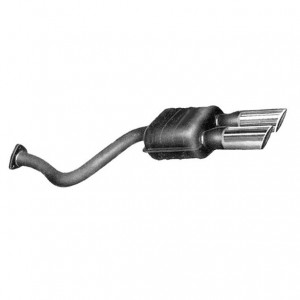 SCHALLDÄMPFER AUSPUFFKLEMMEN ANSA DE 0427-0437 DE TOMASO PANTERA L3 1972 1991