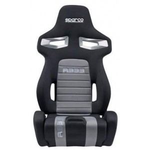 Sparco R333 Sedile Stradale Sportivo Nero-Grigio 00965