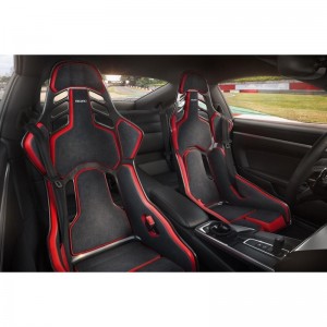 RECARO PODIUM SEDILE COPILOTA DINAMICA NERO / ROSSO ABE + FIA
