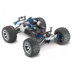 Traxxas Revo Txx53097-3 Automodello 3.3 4Wd Nitro Monster Truck - Tsm Rosso