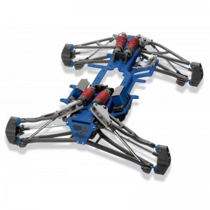 Traxxas Revo Txx53097-3 Voiture Rc 3.3 4Wd Nitro Monster Truck - Rouge Tsm