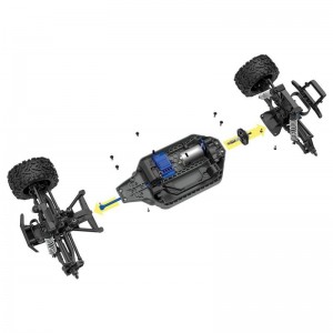 Traxxas Rustler TXX67064-1 RC model car 4wd rtr brushed