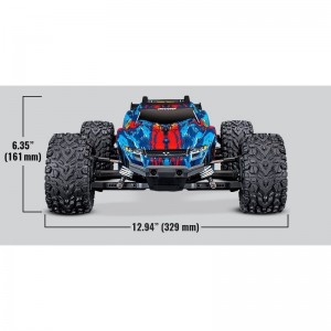 Traxxas Rustler TXX67076-4 RC Modellauto vxl 4wd bürstenlos tsm