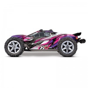 Traxxas Rustler Txx67076-4 Voiture Rc Vxl 4Wd Brushless Tsm