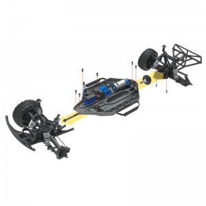 Traxxas Slash Txx68054-1 Model Car 4X4 Xl-5 Brushed