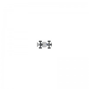 Traxxas Slash TXX68086-4 1:10 tsm brushless 4x4 model car