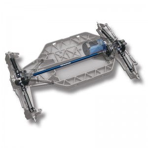 Traxxas Slash Fox Txx68086-4 Brushless 4X4 Modèle De Voiture 1:10 Tsm