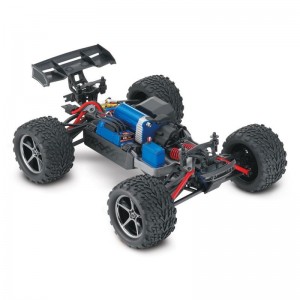 Traxxas Erevo TXX71076-3-BLUEX automodello 1:16 vxl brushless 4wd tqi tsm - bluex