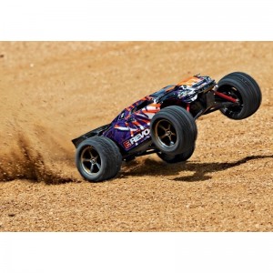 Traxxas Erevo TXX71076-3-PRPL automodello 1:16 vxl brushless 4wd tqi tsm - purple