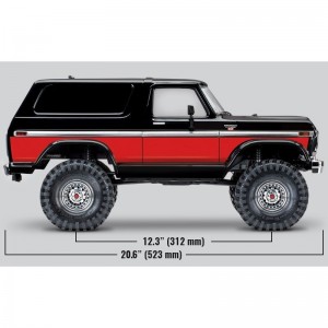 Traxxas Trx-4 Txx82046-4 Échelle Ford Bronco Et Chenille