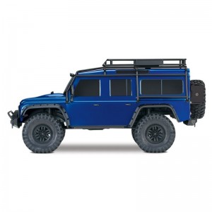 Traxxas Trx-4 Txx82056-4-Blue Automodello Land Rover Defender Trail Crawler