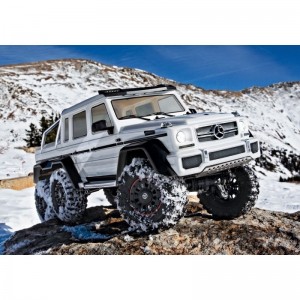 Traxxas Txx88096-4-Wht Mercedes-Benz G 63 Amg 6X6 Trail Crawler Bianco