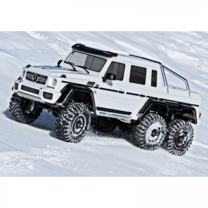 Traxxas Txx88096-4-Wht Mercedes-Benz G 63 Amg 6X6 Trail Crawler White