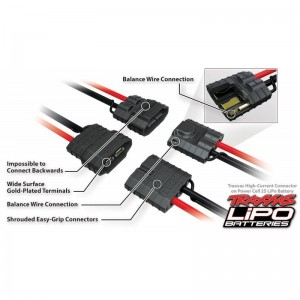 Batteria Lipo 1400Mah 11.1V 3S 25C Power Cell Id