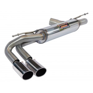 Scarico posteriore "Racing" OO80 Supersprint - BMW F32 Coupè 428iX 2.0T 2013 -> 2016