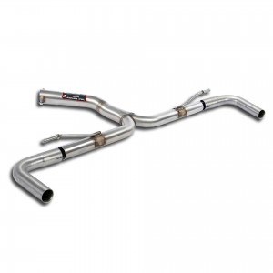 Tubo posteriore "Y-Pipe" Destro-Sinistro Supersprint - VW GOLF VII GTD 2.0 2013 ->