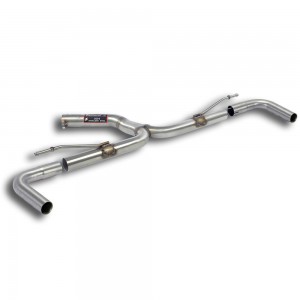 Tubo posteriore "Y-Pipe" Destro-Sinistro Supersprint - VW GOLF VII GTD 2.0 2013 ->