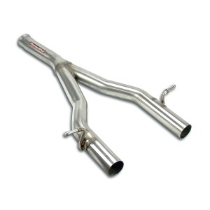 Tubo centrale "Y-Pipe" Inlet Ø75mm Supersprint - MERCEDES A207 E 200 / E 250 CGI Cabrio Facelift 2014 ->