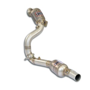 Downpipe Sinistro + doppio catalizzatore metallico Con prese per sensori di pressione Supersprint - MERCEDES R190 AMG GT C Roads