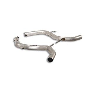 Tubo centrale Destro + Sinistro Supersprint - MERCEDES R230 SL 500 / 550 V8 '08 -> '12