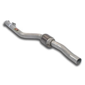 Tubo anteriore Sinistro con catalizzatore metallico HJS 100CPSI Supersprint - MERCEDES S204 C63 AMG V8 2008 -> 2014