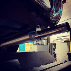 Quicksilver Aston Martin DB Mk3 1957–59 "Twin System" Edelstahl-Auspuffanlage