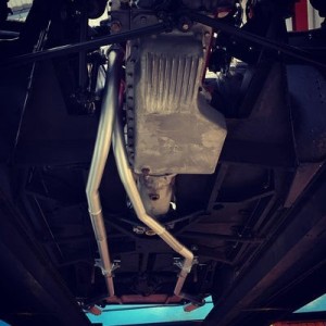 Scarico In Acciaio Inossidabile Aston Martin Db2 4 1953-57 Quicksilver