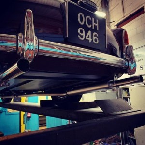 Scarico In Acciaio Inossidabile Aston Martin Db2 4 1953-57 Quicksilver