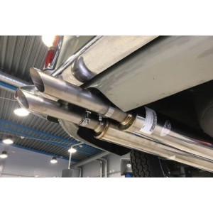 Échappement En Acier Inoxydable Aston Martin Db6 1965-71 Quicksilver