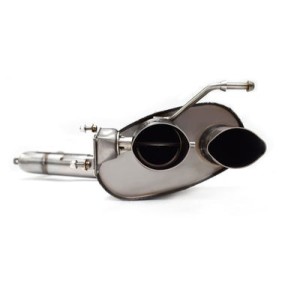 Sportauspuff mit Sound Architect™ Bentley Continental GT V8 2019 auf Quicksilver