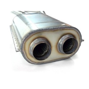 Échappement En Acier Inoxydable Ferrari 250 Gt Cabriolet Series 2 1959-62 Quicksilver