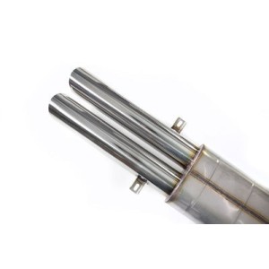 Échappement En Acier Inoxydable Ferrari 365 Gtb 4 Daytona S2 1970-73 Quicksilver