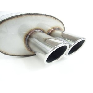 Section Du Centre De Sport Ferrari 575 Sport Exhaust Or 2002-06 Quicksilver